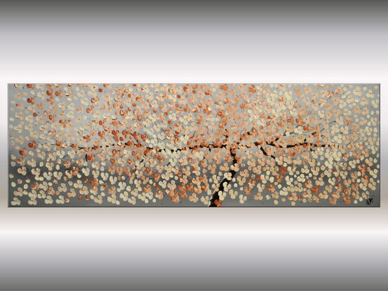 Blütentraum II - Abstract - Acrylic Painting - Canvas Art - Wall Art - Flower Painting - Ready to Hang
