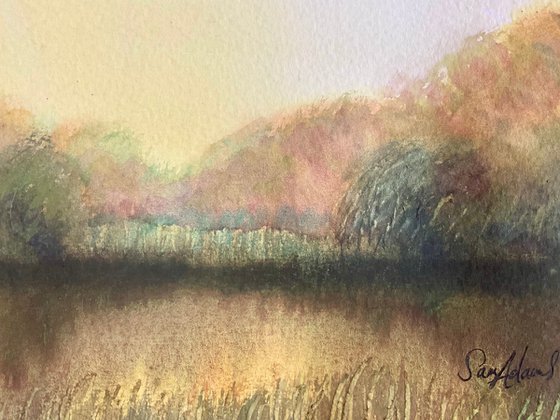 Fonthill lake, Wiltshire