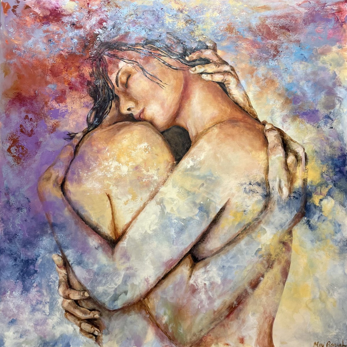 Loving hug by Miri Baruch