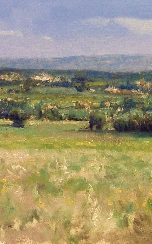 Countryside near Forcalquier by Pascal Giroud