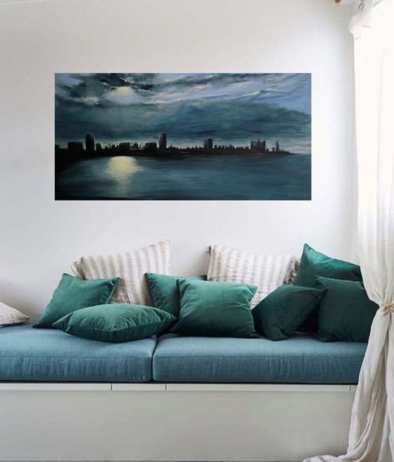 Still Night - Nocturno Series Painting
