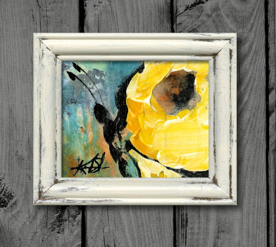 Butterfly Beauty 9 - Framed Painting by Kathy Morton Stanion