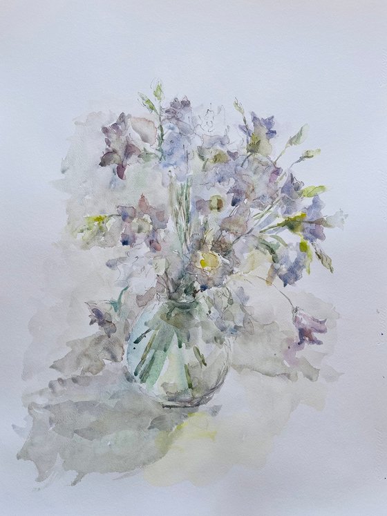 Blue bells 19,7x25,6 in