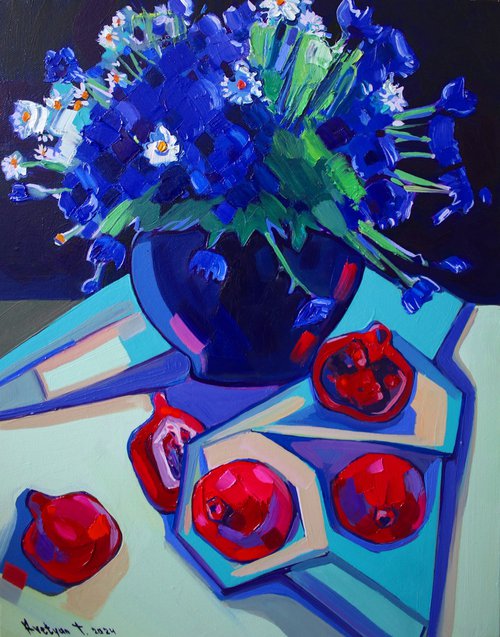 Still life with flowers by Tigran Avetyan