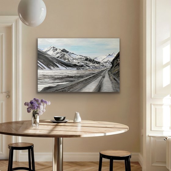 Frozen silence - landscape