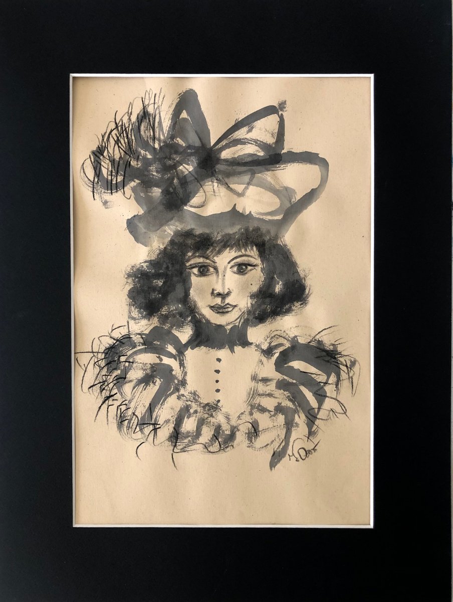 Woman portrait. Untitled by Ilaria Dessi?