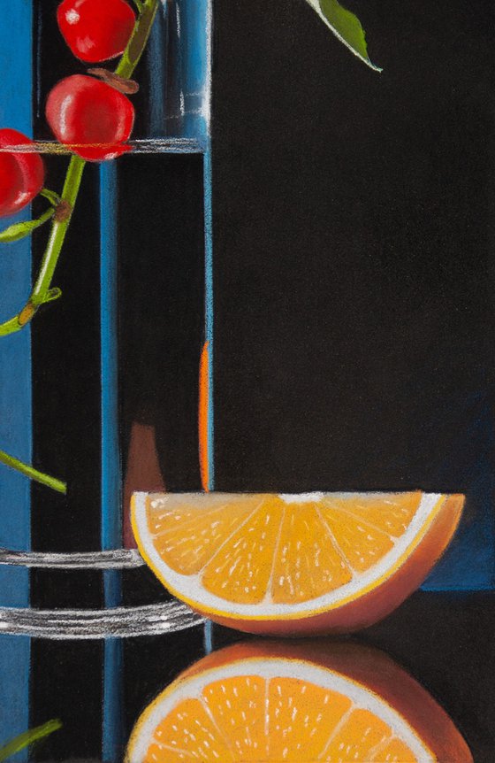 Glass and Citrus Reflections