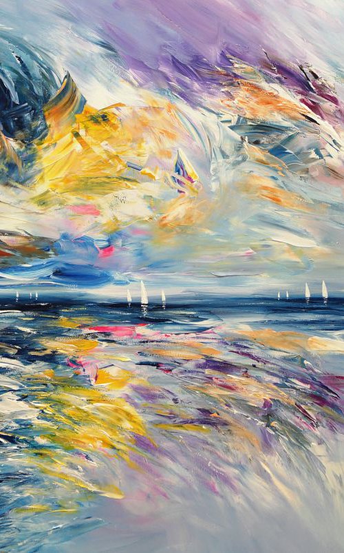 Seascape Sailing Impressions XL 2 by Peter Nottrott