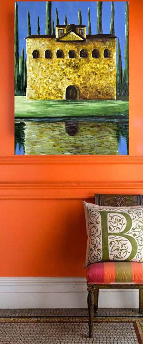 The simmetry of Italy V by Danijela Dan