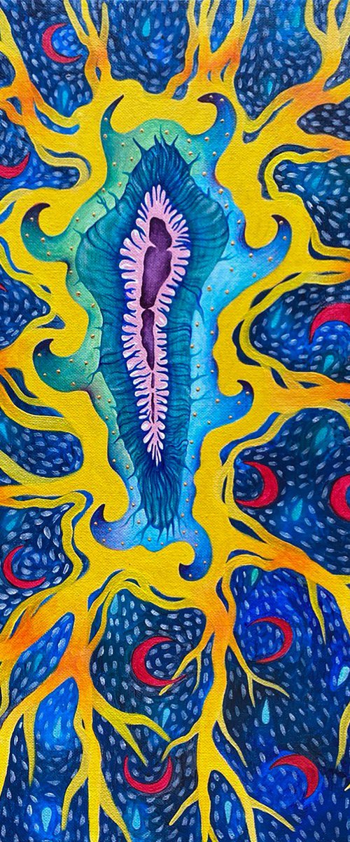 Moon blood by Lidia Matviyenko /Lidikart/