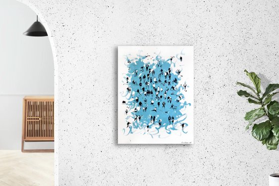 Everyone does their own thing Painting