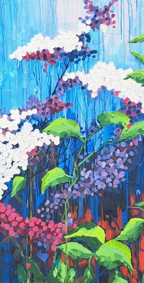 Flowers after summer rain by V+V Kniazievi