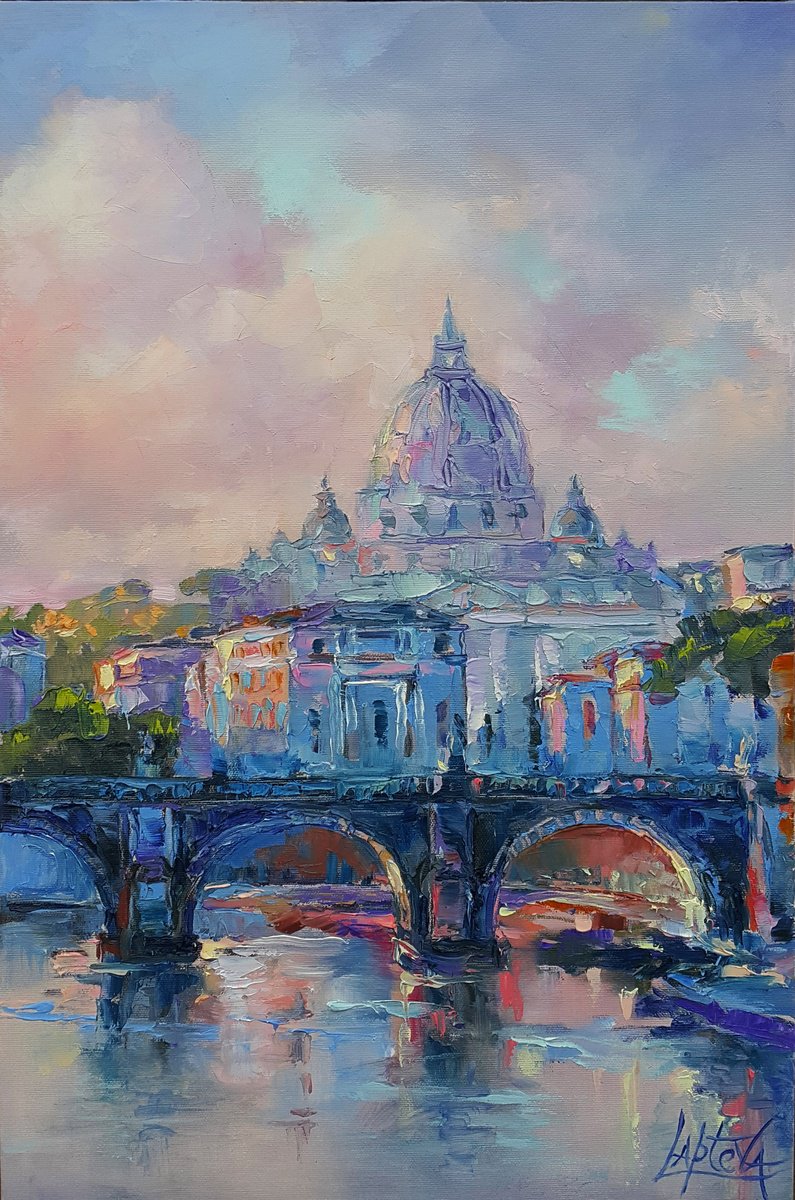 Rome Evening by Viktoria Lapteva