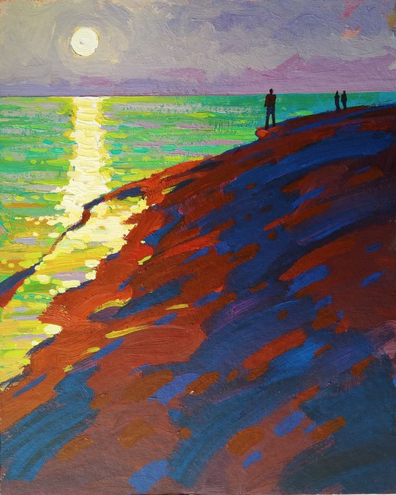 Evening at sea