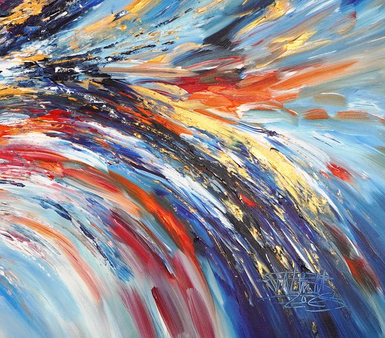 Slim: Blue Magenta Gold 4