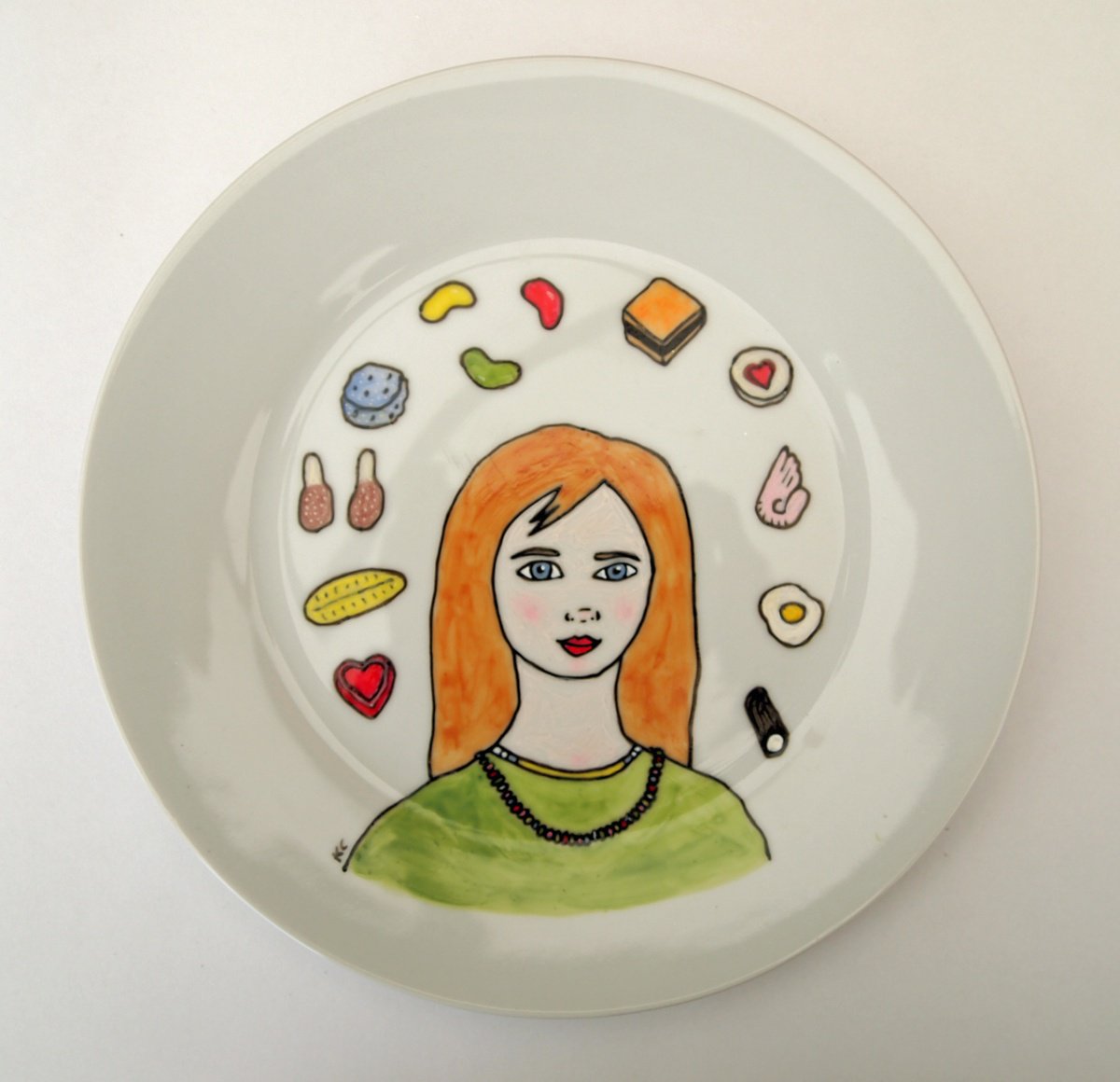 Penny Sweets Plate by Kitty Cooper