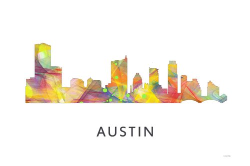 Austin Skyline WB1 by Marlene Watson