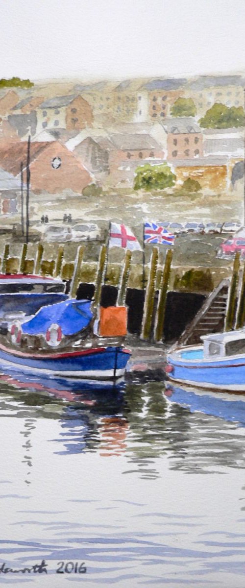 Whitby Harbour (4) by Colin Wadsworth