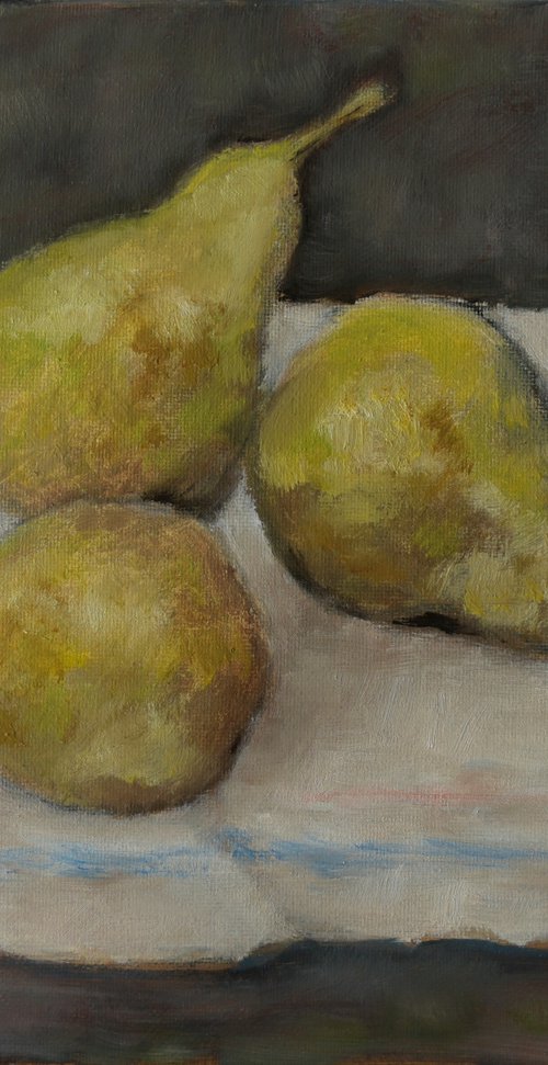 Three pears by Elena Zapassky