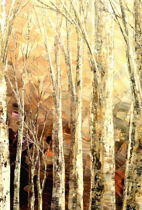 WHITE BIRCH SANCTUARY by Tatiana Iliina