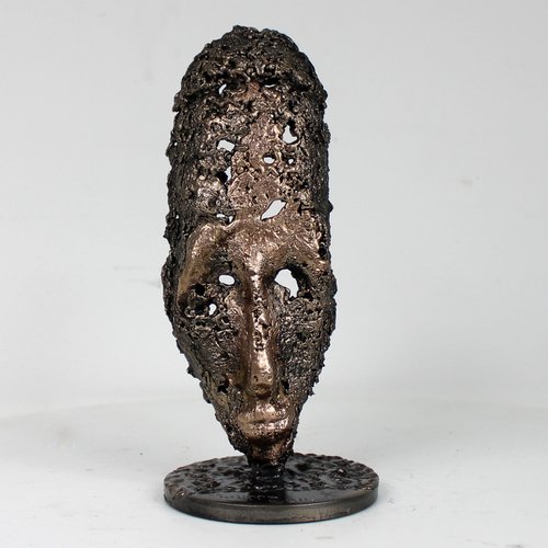 African Mask Friday 45-23 by Philippe Buil