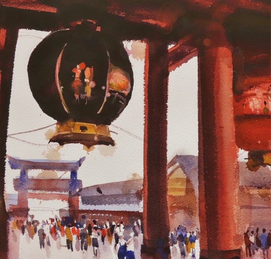 Celebration of Lights and colours at Senso-Ji : SOLD