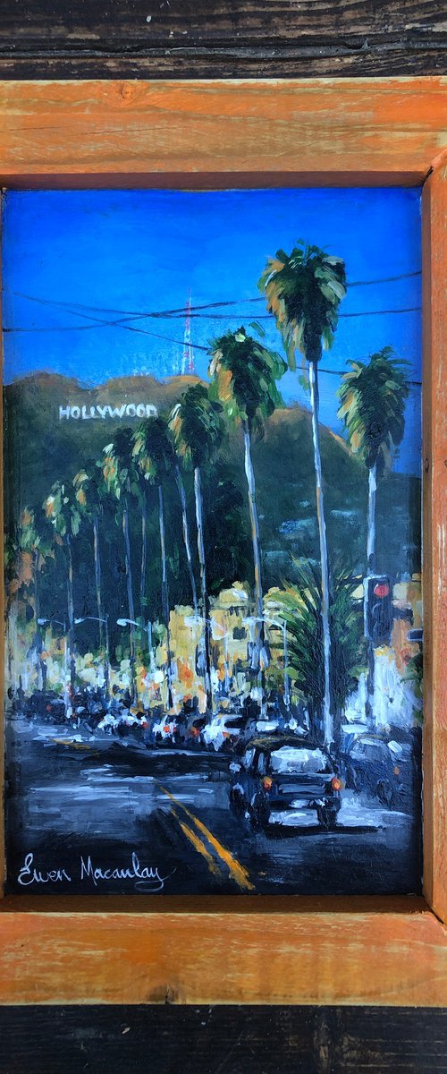 Hollywood Palm Trees by Ewen Macaulay