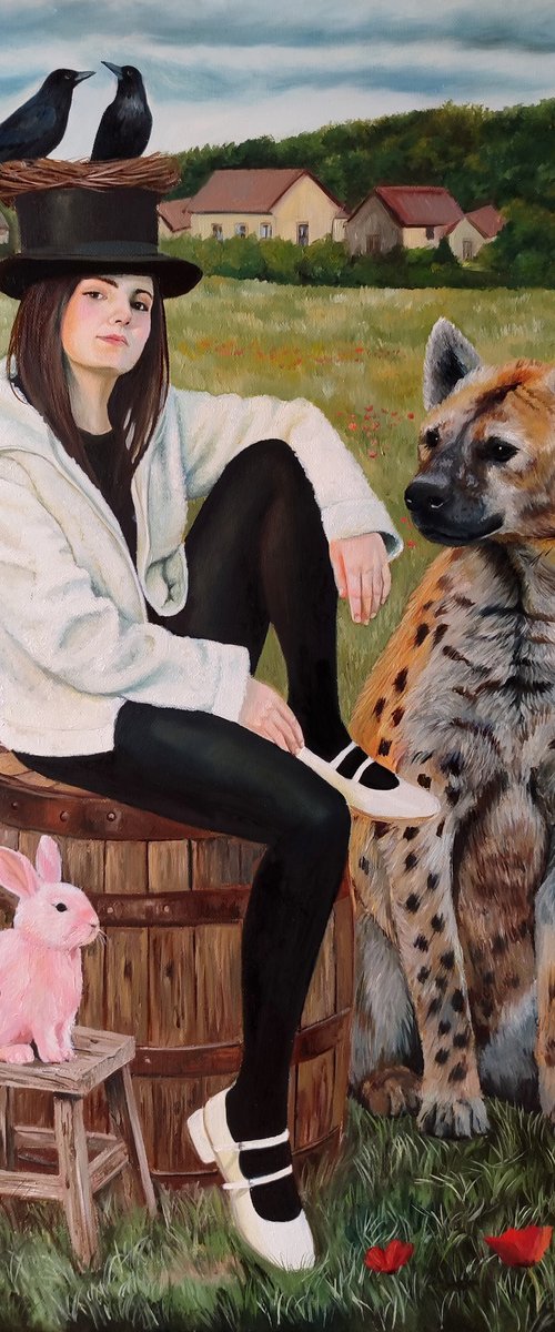 Cheerful allegory of an old company by Laura Muolo