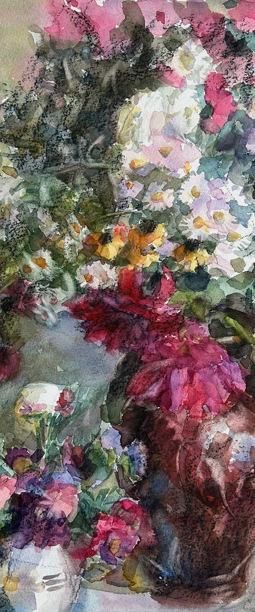 Memories of my garden 2 by Liudmyla Chemodanova