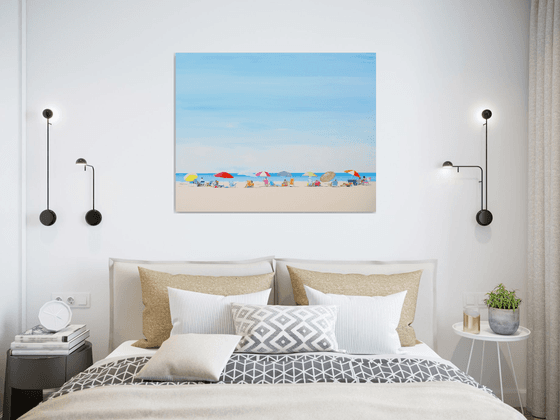 Shoreline umbrellas VII