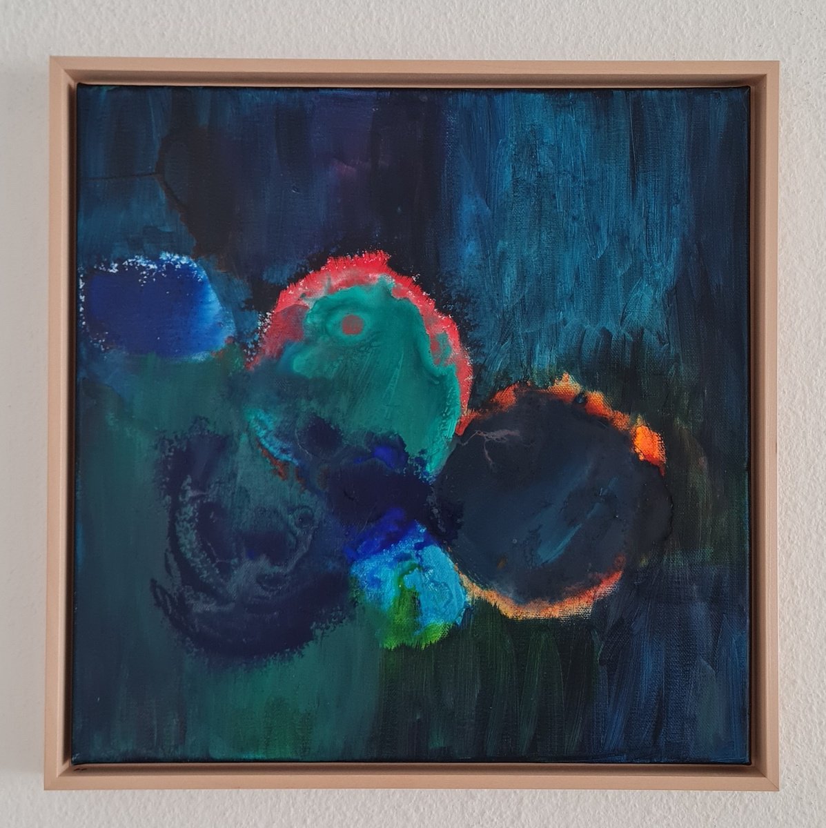 Dark Green By Wioletta Gancarz, 17 X 17, Artwork For Sale On Artfinder