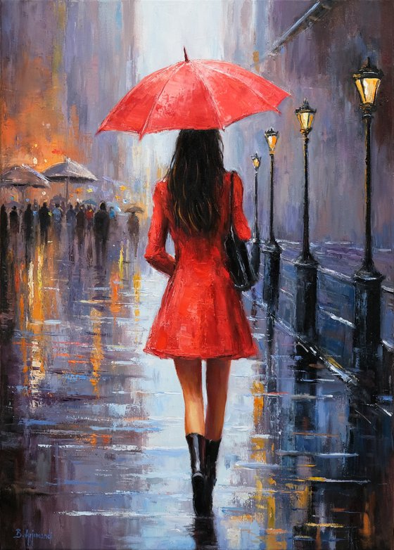 Walking in the Rain