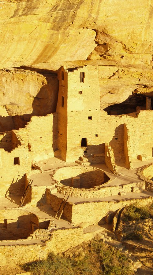 Cliff Palace at Mesa Verde by Alex Cassels