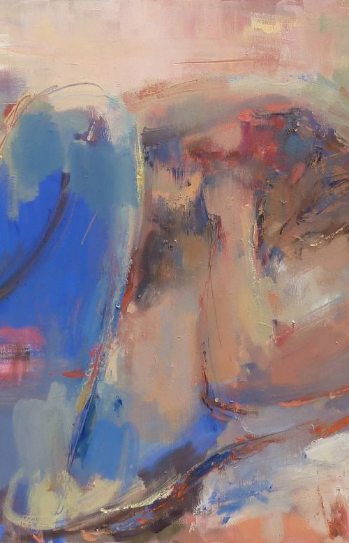 Blue and pink by Nelina Trubach-Moshnikova