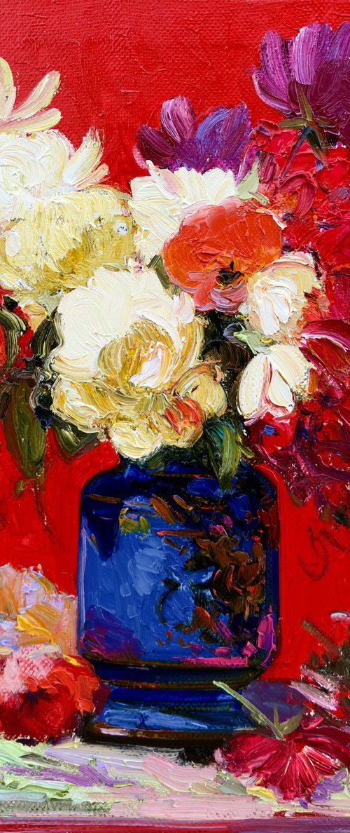 Crimson Garden by Khanlar Asadullayev