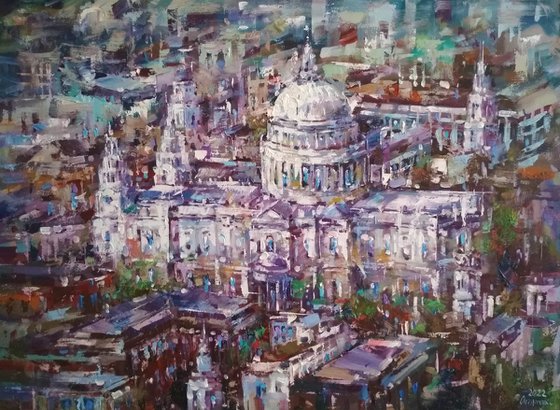 St. Paul's Cathedral (Panorama of London)