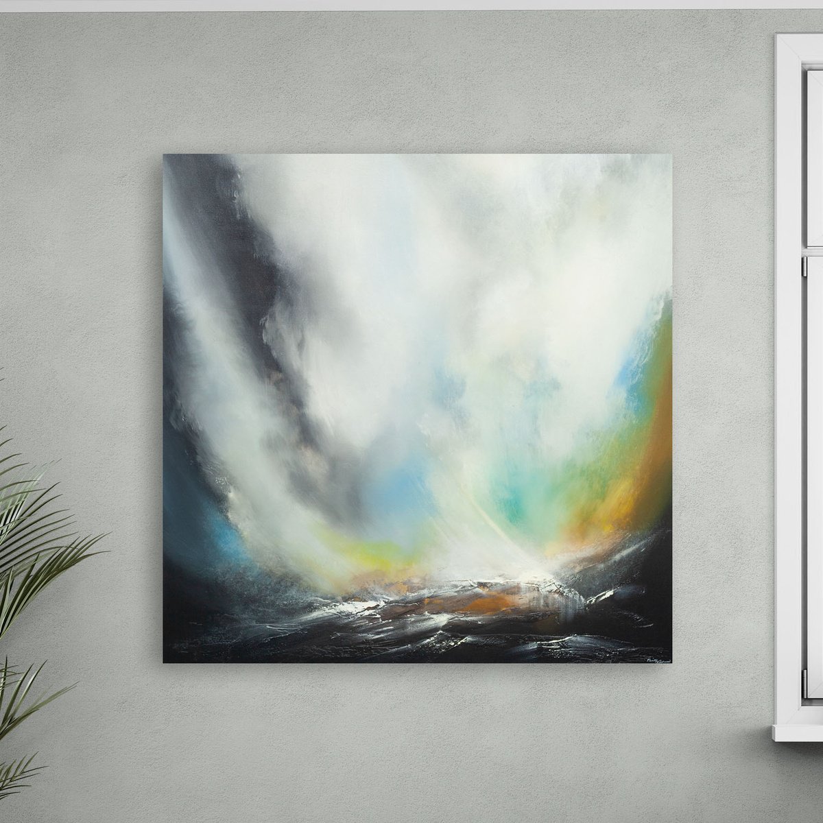 The Right Time (2024) By Verity Westwood, 39 X 39, Artwork For Sale On Artfinder