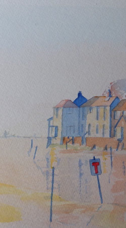 Bosham Harbour in Sussex by David Harmer