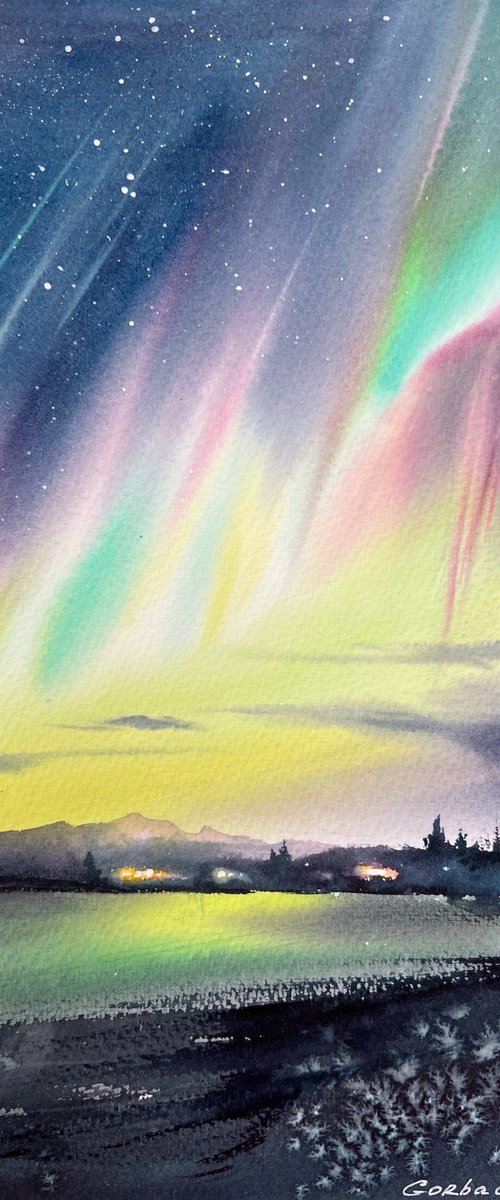 Northern lights #31 by Eugenia Gorbacheva