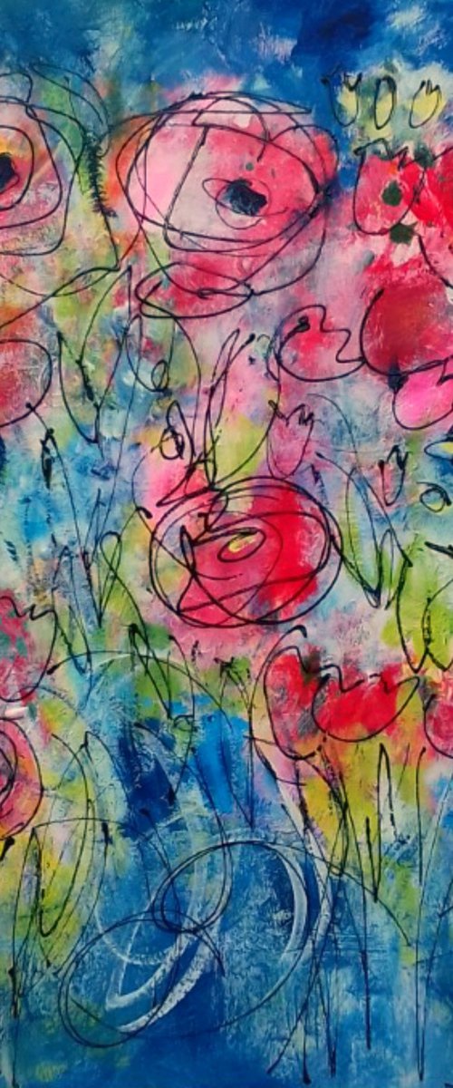 A Spring Garden by Jan Rippingham