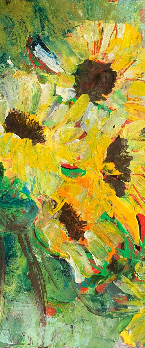 Sunflower fields by Olga Pascari