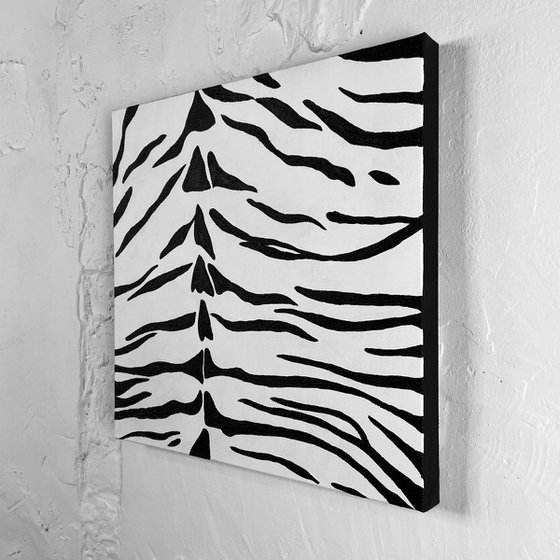 Monochrome Tiger Pattern