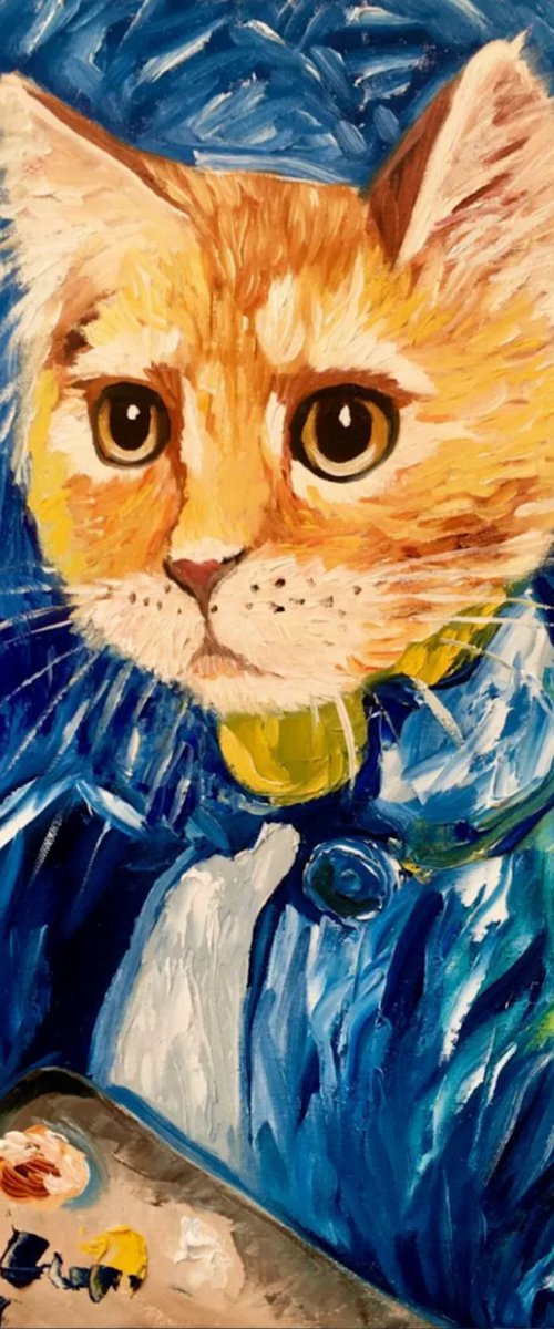 Creative Cat La Vincent by Olga Koval