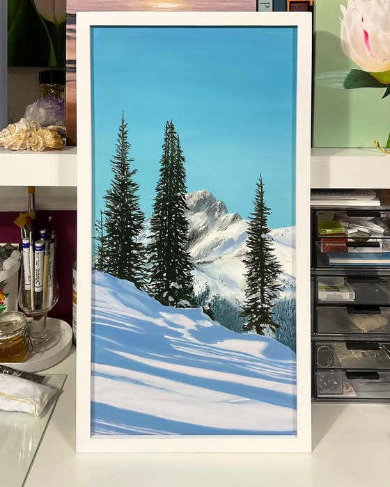 Winter Wonderland. Landscape