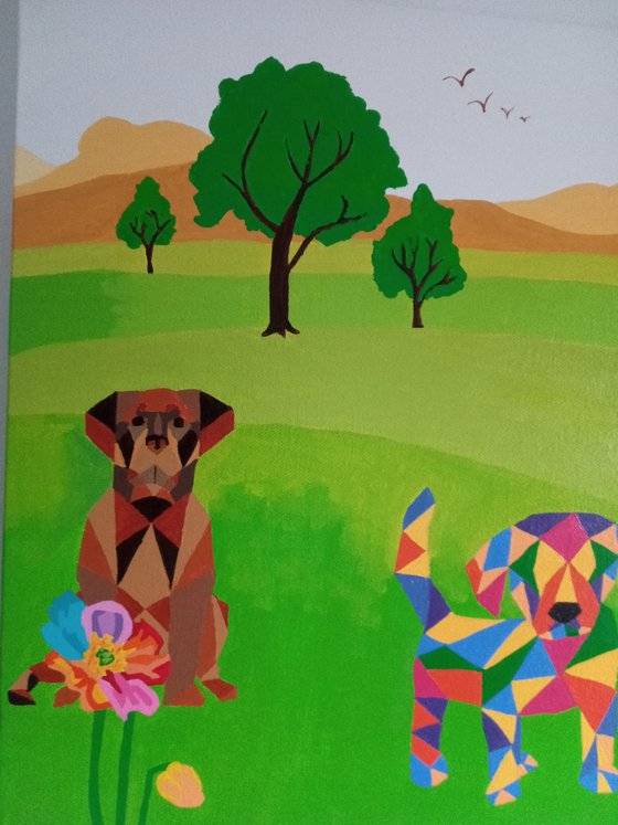 Geometric Dogs