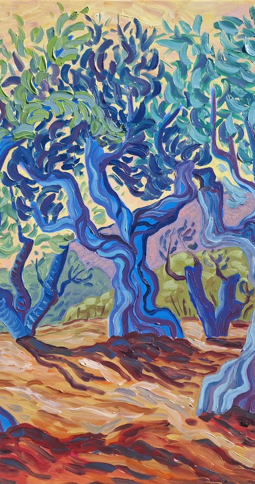 Olive Grove, Altea (2025) by Kirsty Wain