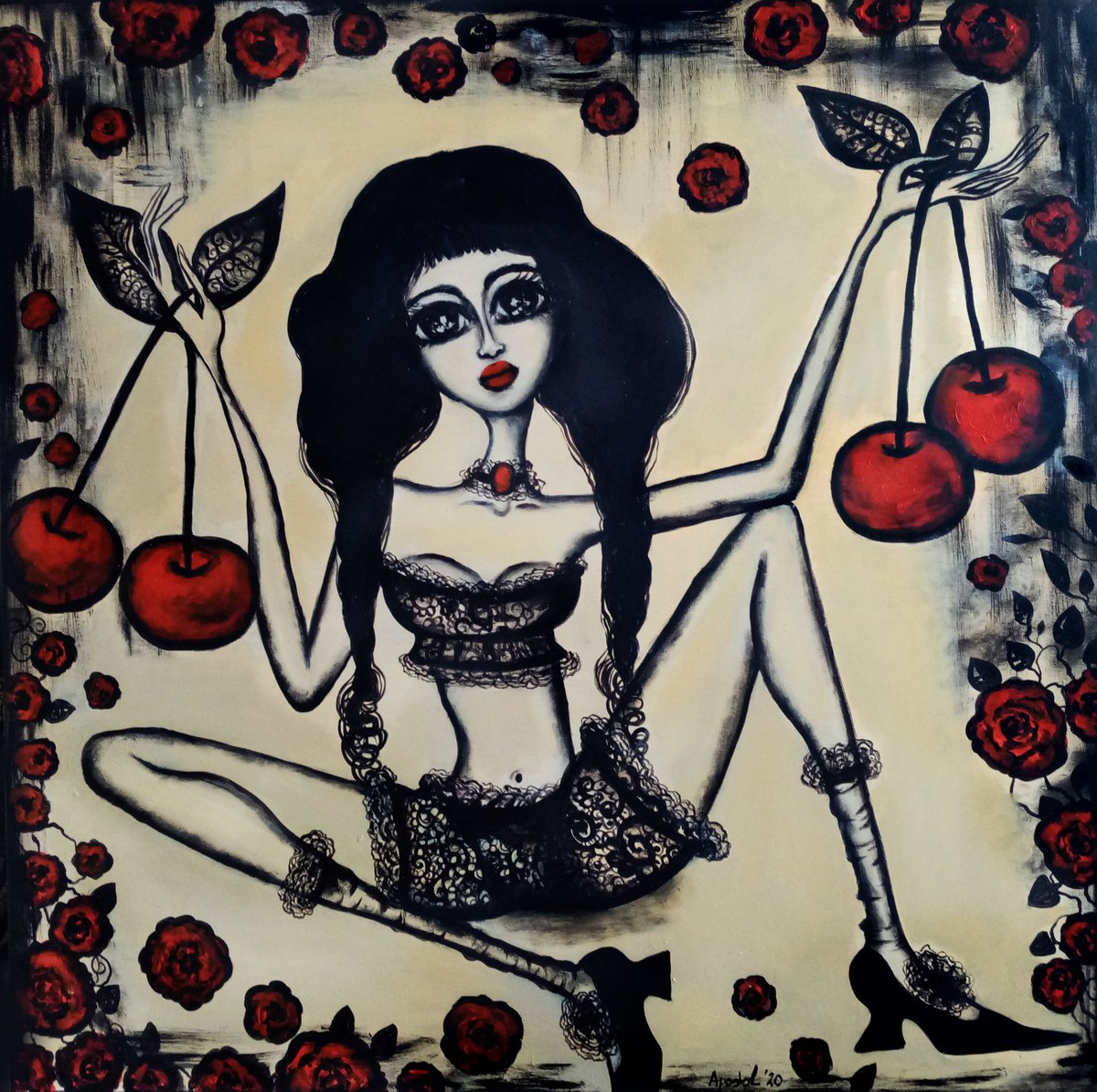 Sweet cherry pie by Dana Stefania Apostol