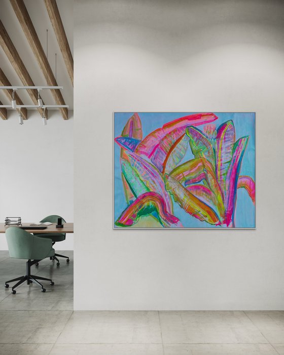 ‘Banana Leaves Sway’