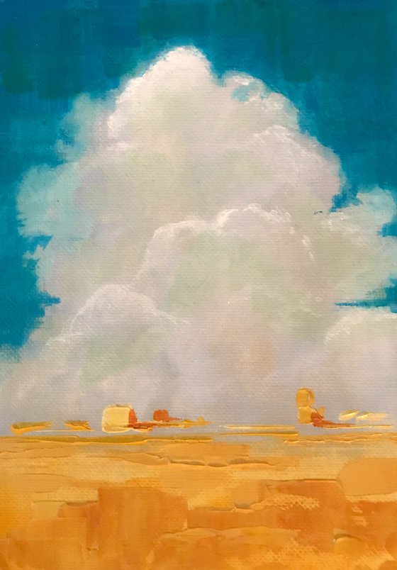 desert cloud column