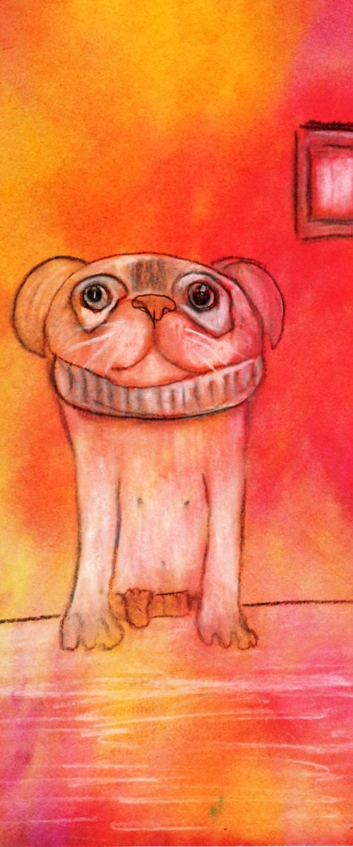 Waiting Puppy by Pavel Kuragin